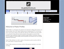 Tablet Screenshot of plasticprofiles.com